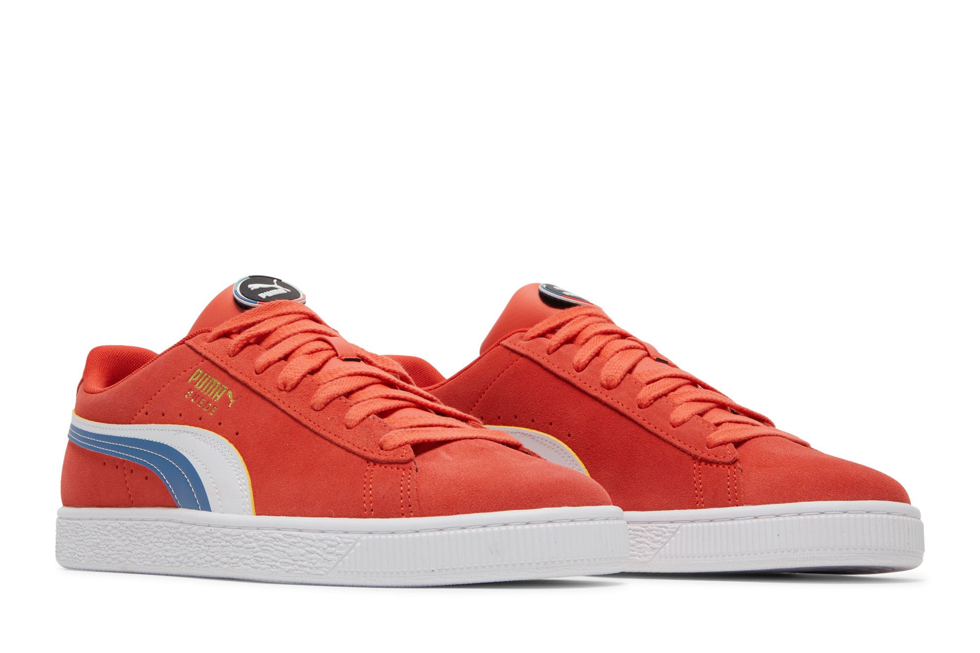 Pre-owned Puma Suede 'go For' In Orange
