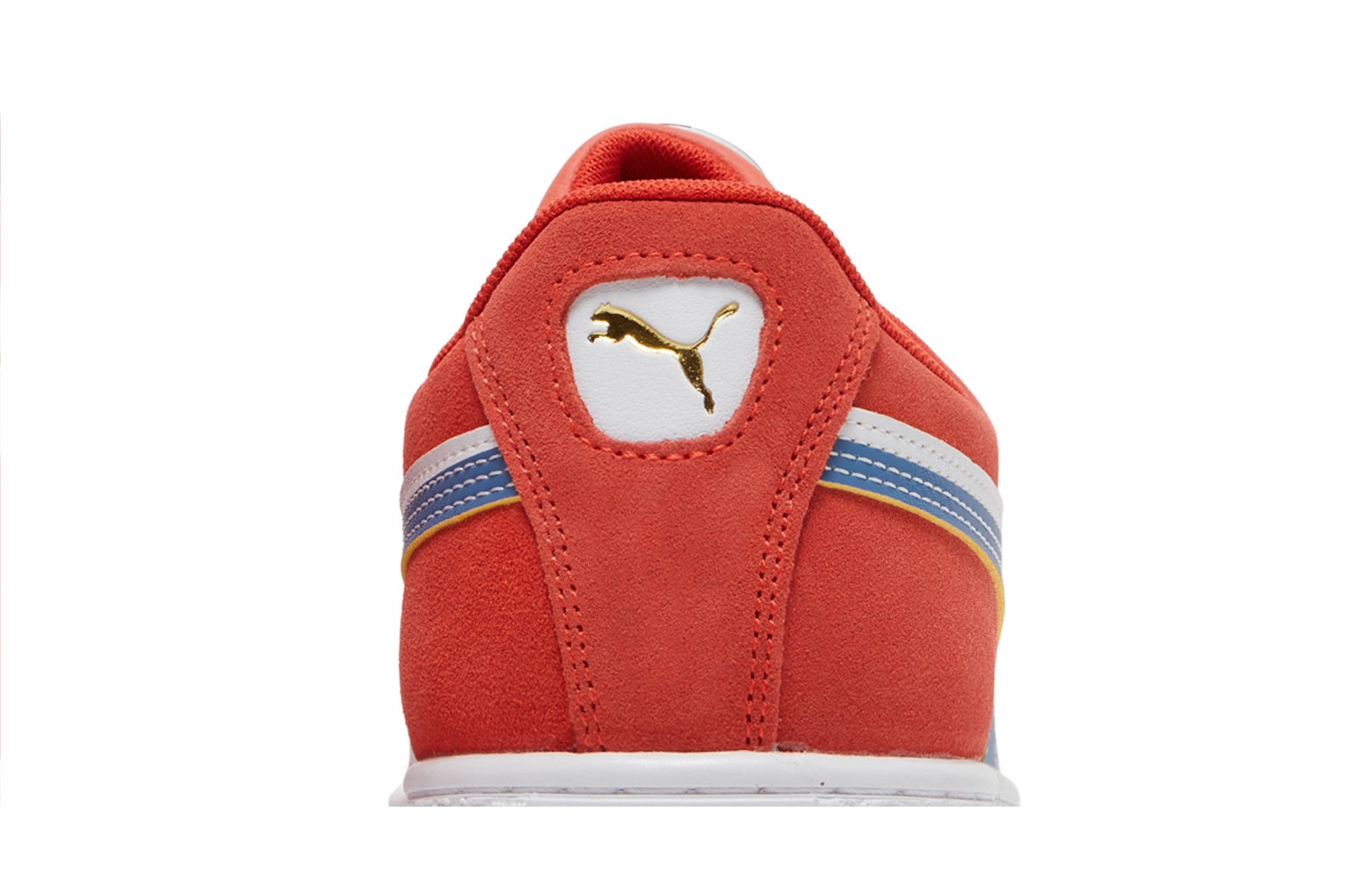Pre-owned Puma Suede 'go For' In Orange