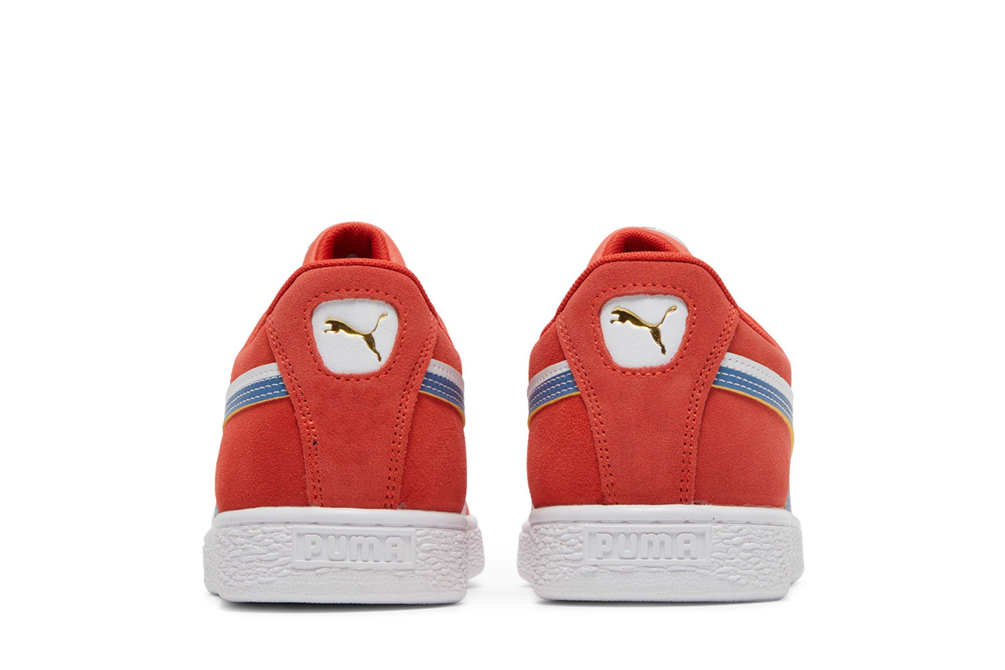 Pre-owned Puma Suede 'go For' In Orange
