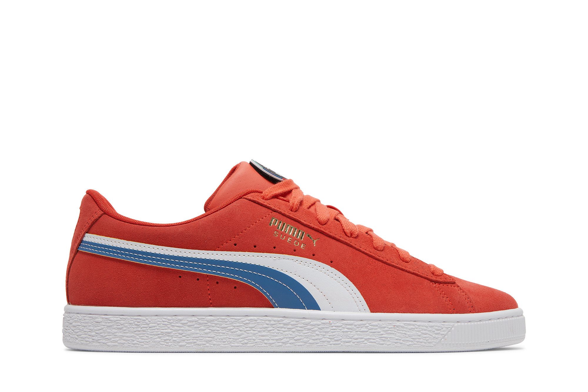 Pre-owned Puma Suede 'go For' In Orange