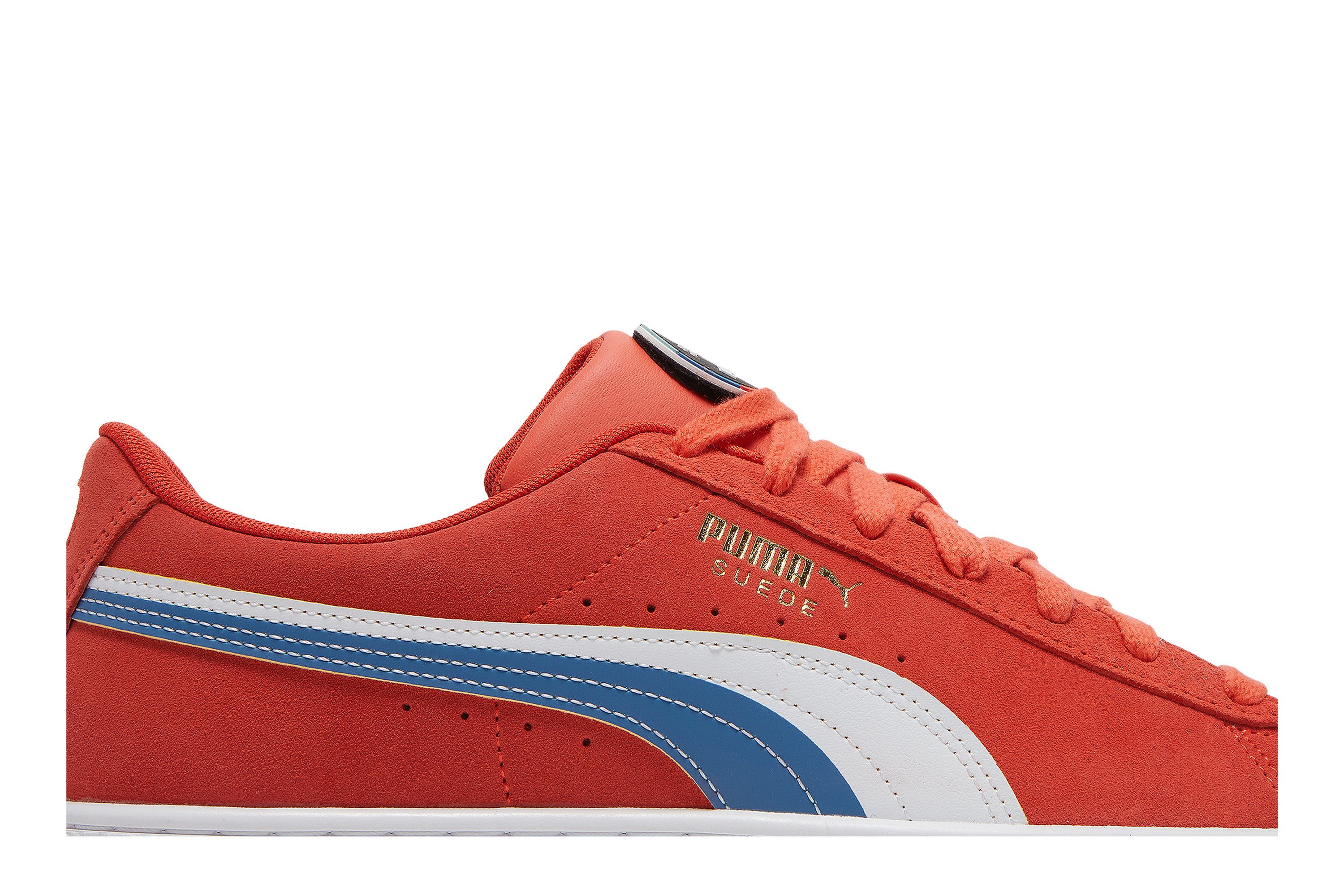 Pre-owned Puma Suede 'go For' In Orange