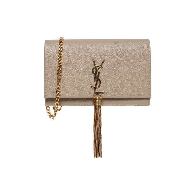 Saint Laurent Kate Tassel Shoulder Bag 'dark Beige'