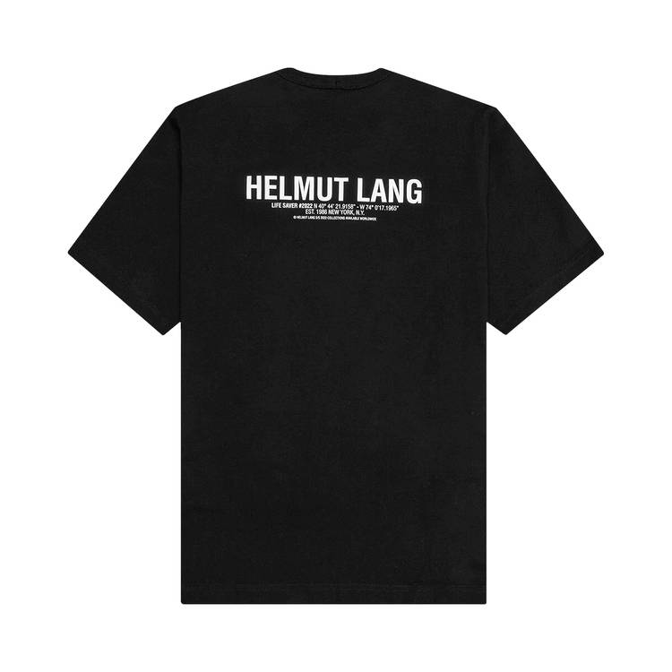 Buy Helmut Lang Cross Tee 'Black' - M01HM512 001 BLAC