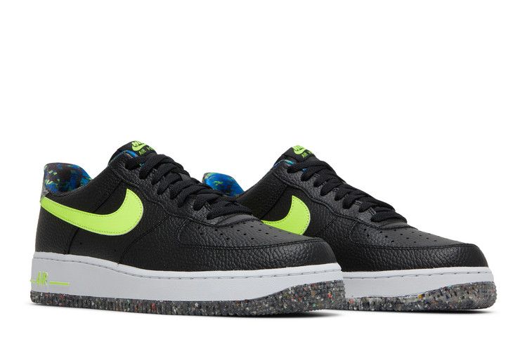 Nike air force outlet 1 black & volt