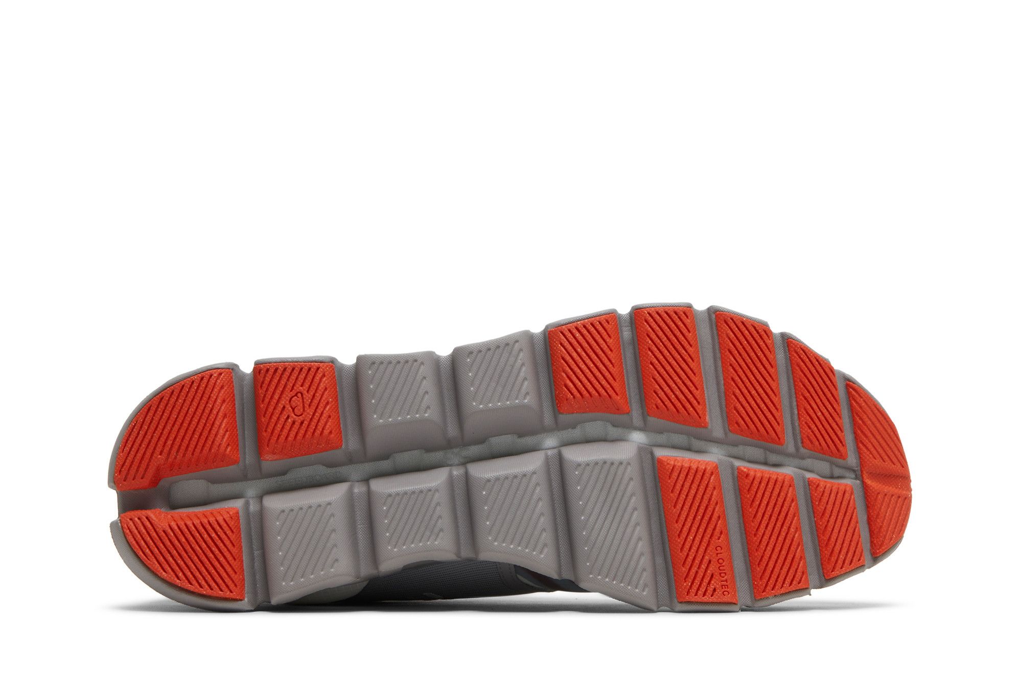 Pre-owned On Cloud X Shift 'alloy Red' In Grey