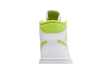 Wmns Air Jordan 1 Mid White Lime