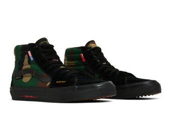 Buy DEFCON x Sk8-Hi Notchback GTX 'Black Woodland Camo 