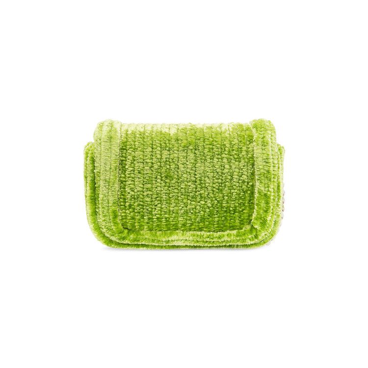 Bottega Veneta Chenille Corduroy Bag 'Caterpillar/Silver'