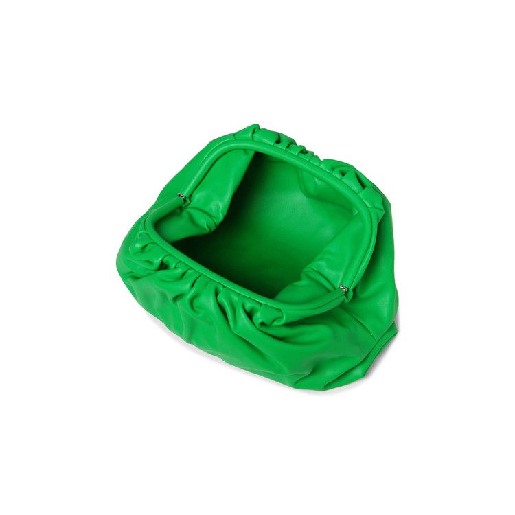 Bottega Veneta The Pouch Large Clutch 'parakeet/Silver'