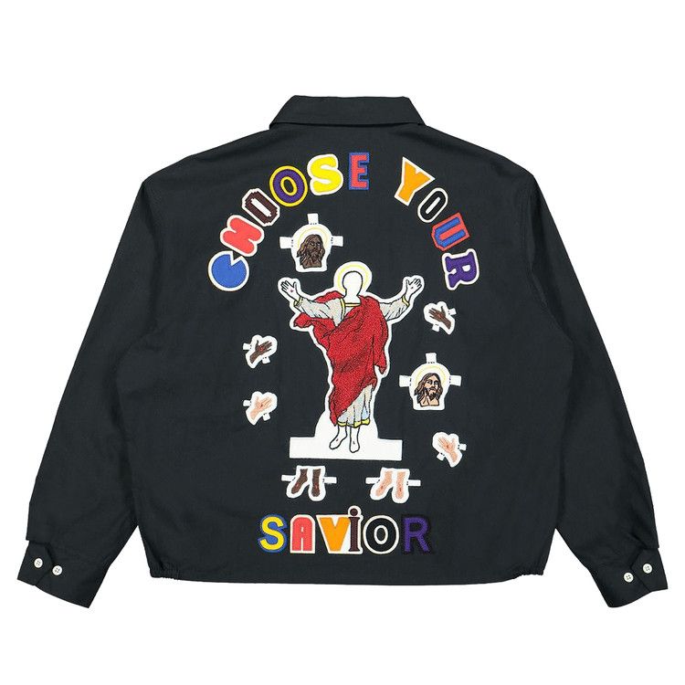 Saint Michael Denim Tears Varsity Jacket – Justin Reed