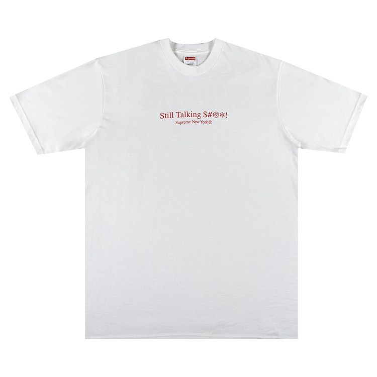 Supreme Still Talking Tee 'White'