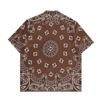 Buy Supreme Bandana Silk Short-Sleeve Shirt 'Brown' - SS21S4 BROWN | GOAT