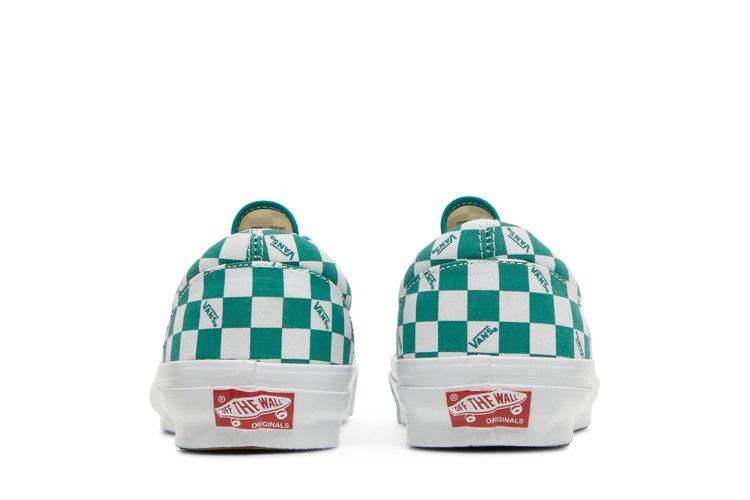 Vans OG Era Lx Checkerboard Logo - Cadmium Green