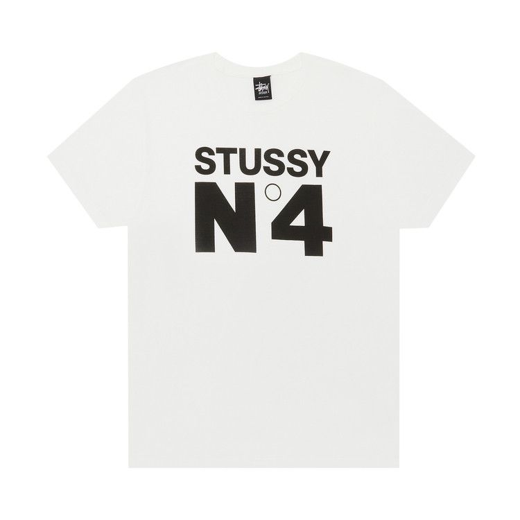 Buy Stussy No. 4 Tee 'White' - 1903433 WHIT | GOAT