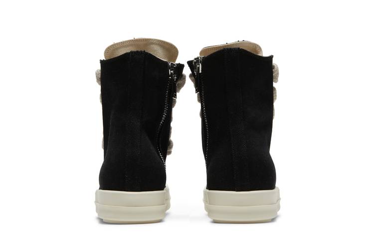 Buy Rick Owens DRKSHDW Fogachine Cotton Denim Megalace High 'Black Milk' -  DU01B7800 DMW1 911