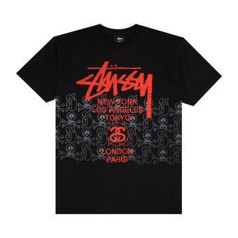 STUSSY WORLD TOUR TEE BLACK 3993792 ロンT STUSSY WORLD TOUR TEE BLACK 3993792 ロンT STUSSY WORLD TOUR