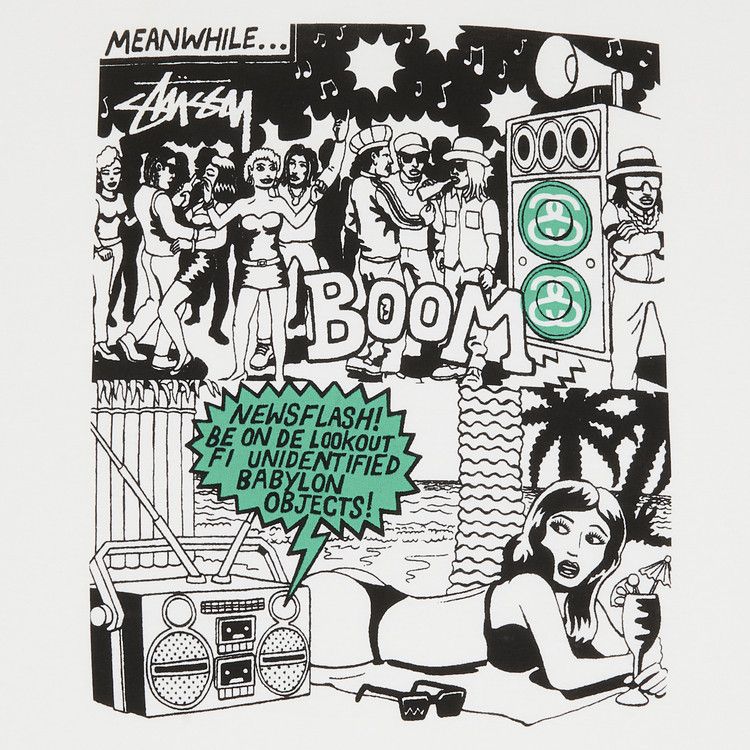 Stussy Alakazam Babylon Objects T-Shirt White