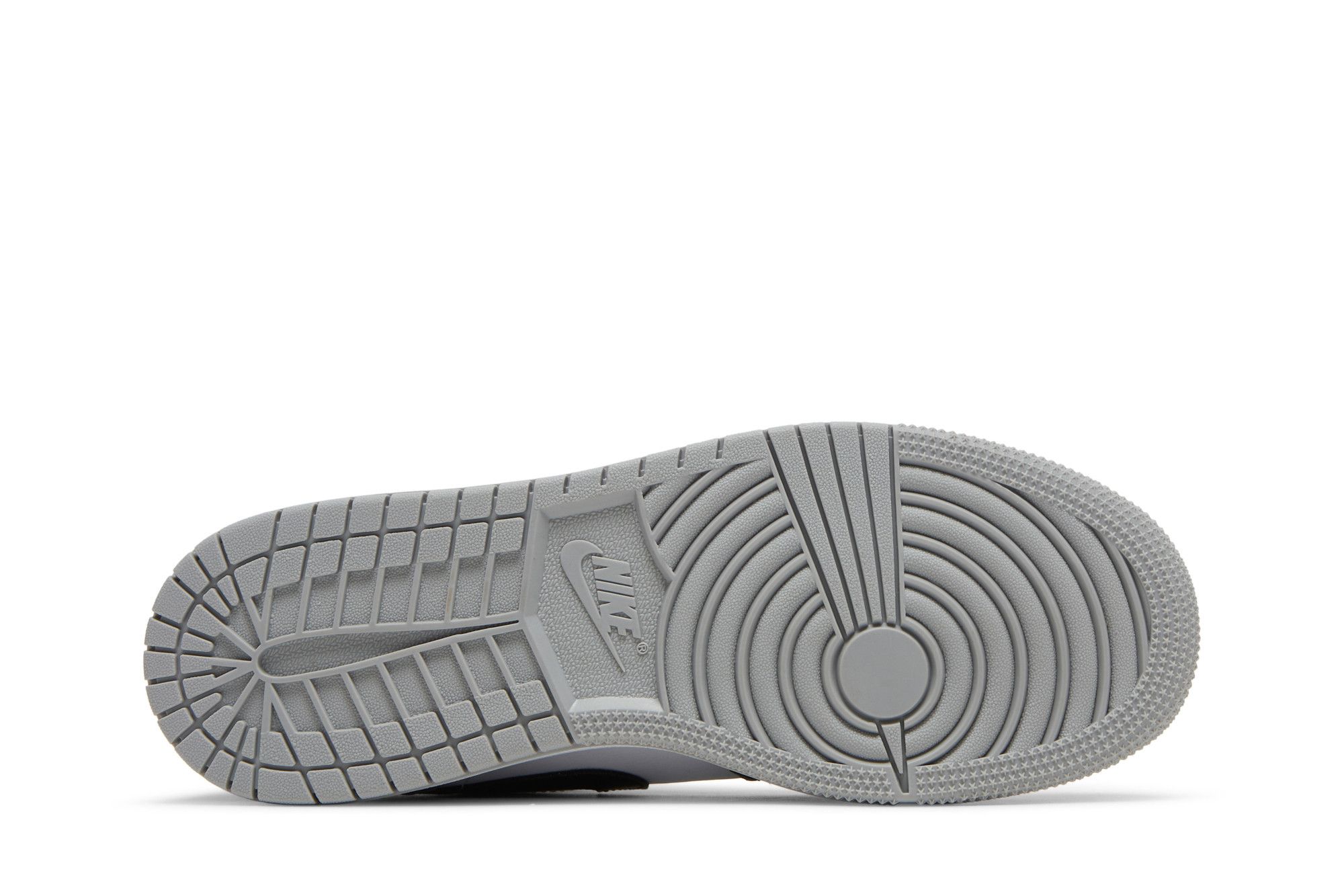 Pre-owned Air Jordan 1 Low Gs 'light Smoke Grey'