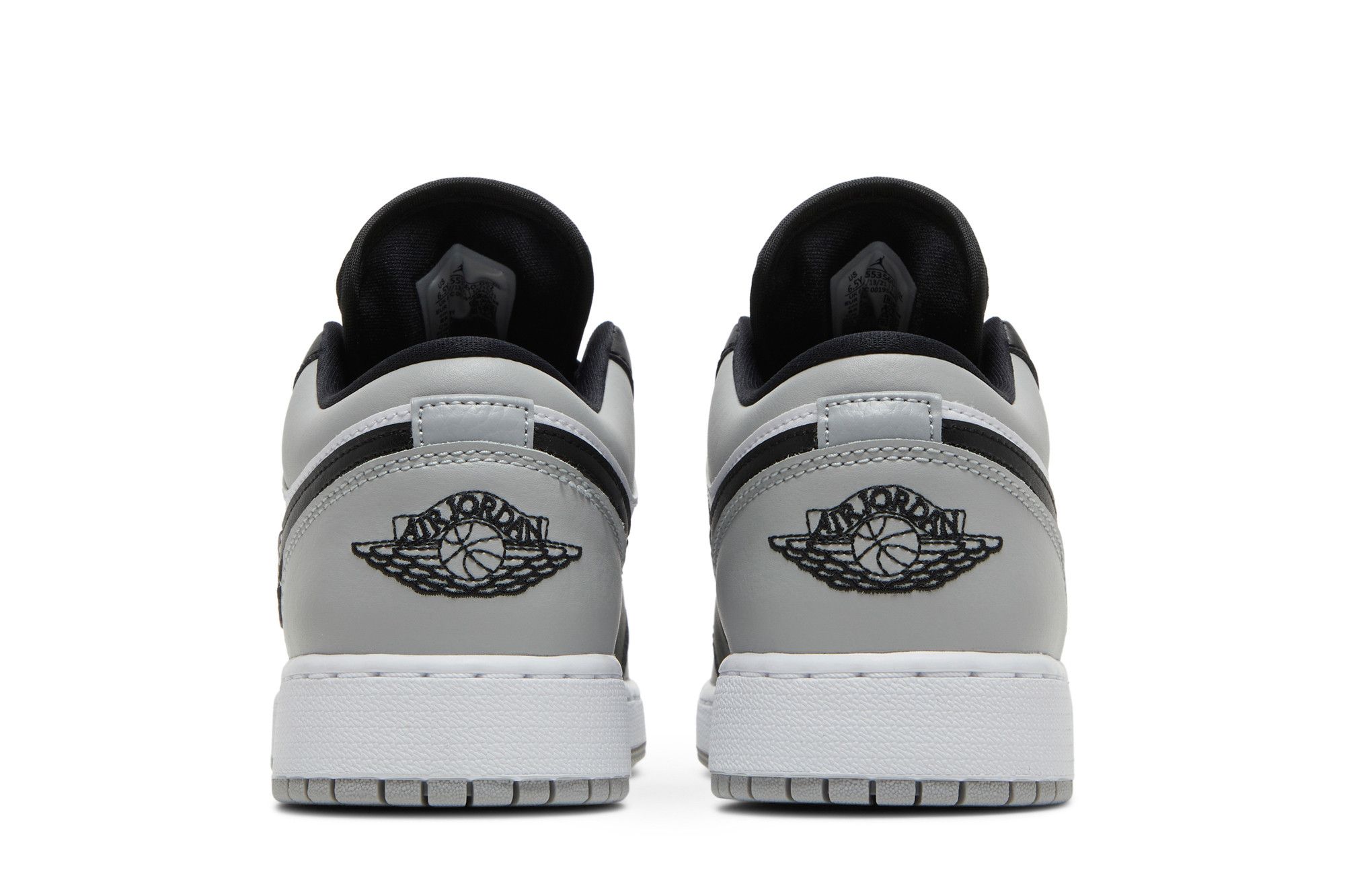 Pre-owned Air Jordan 1 Low Gs 'light Smoke Grey'