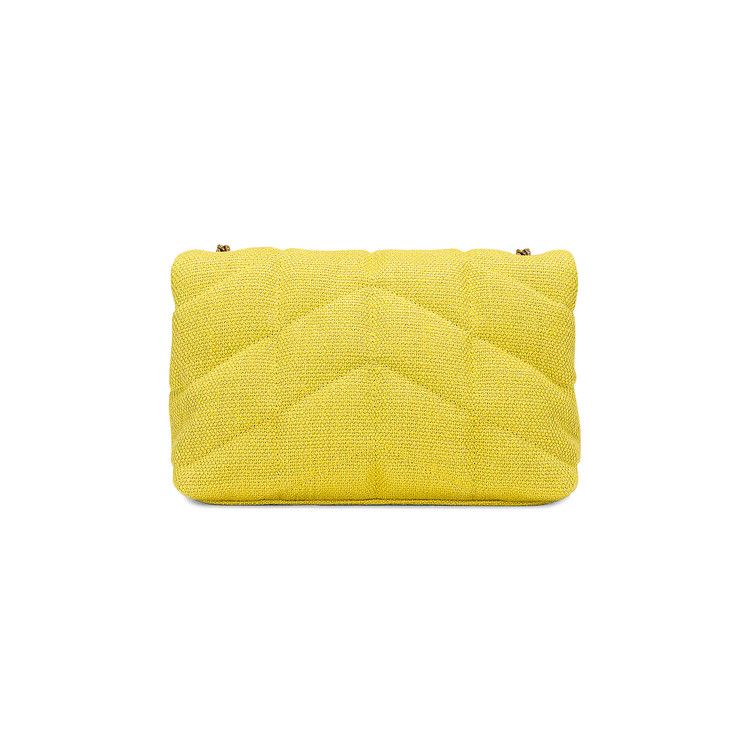Saint Laurent Puffer Toy Bag 'lemon Pie'
