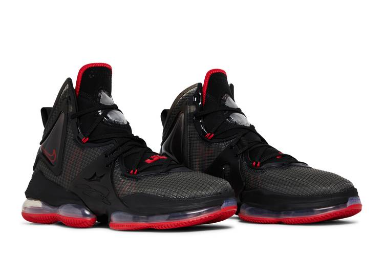 Nike LeBron 19 Black Red CZ0203-001 Release Date