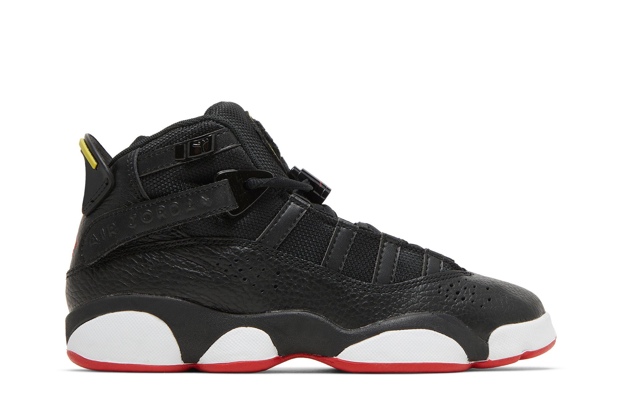 Pre-owned Air Jordan Jordan 6 Rings Gs 'his Airness' In Black