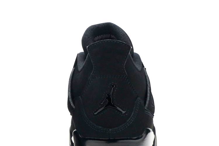 Nike Air Jordan 4 Retro GS Triple Black Cat Graphite 408452-010 Size 5Y