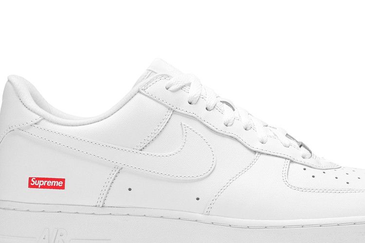 Buy Supreme x Air Force 1 Low 'Box Logo - White' - CU9225 100 | GOAT