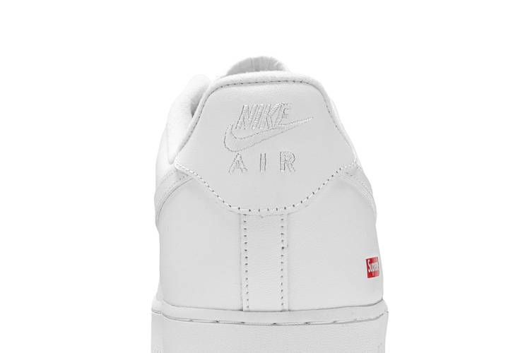 Supreme x Nike Air Force 1 Low 'Box Logo - White' — Kick Game