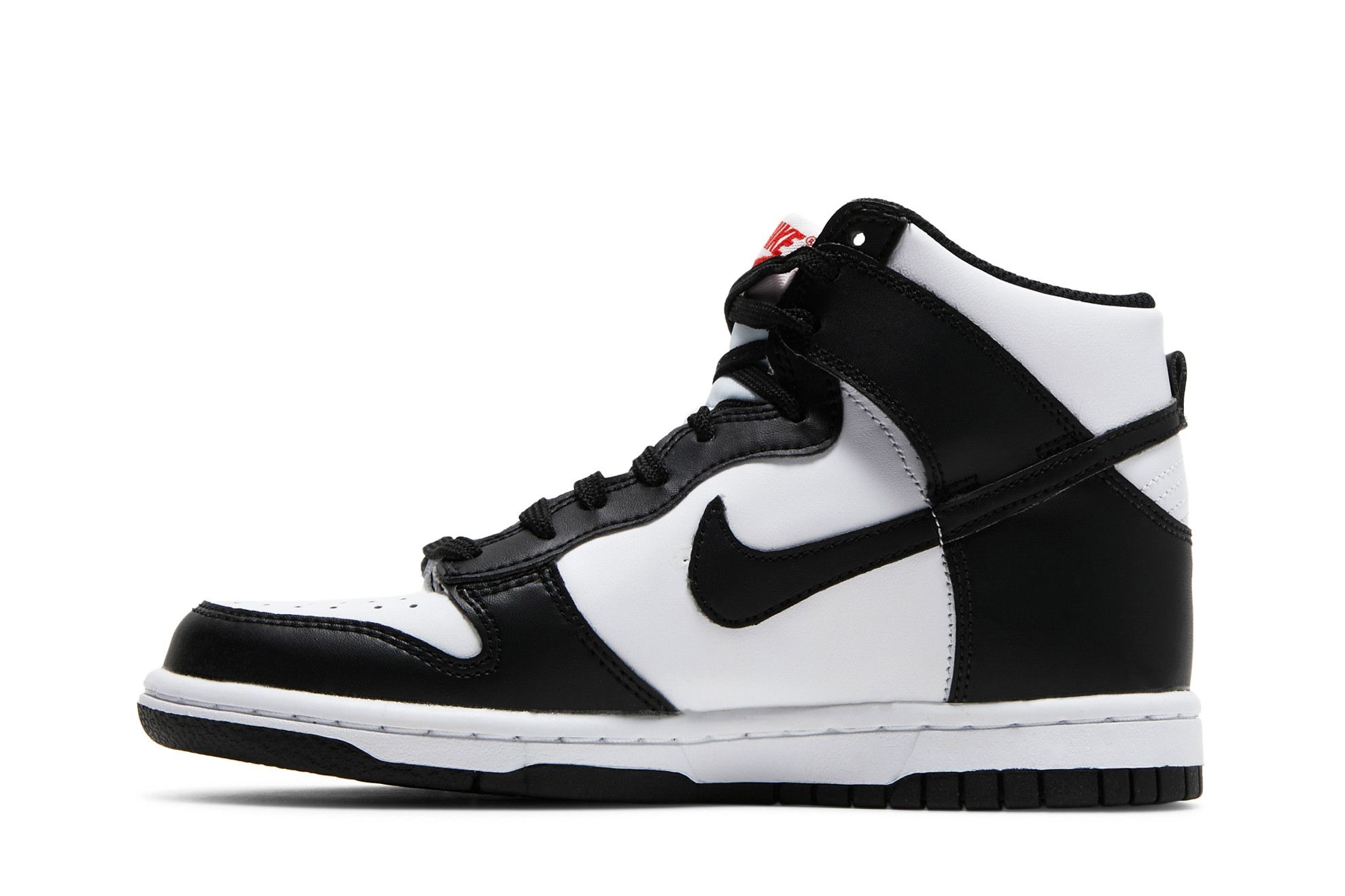 Pre-owned Nike Dunk High Gs 'black White'