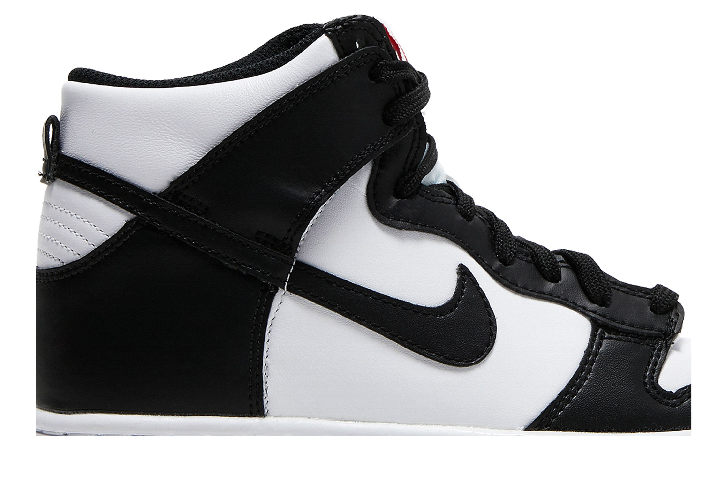 Pre-owned Nike Dunk High Gs 'black White'