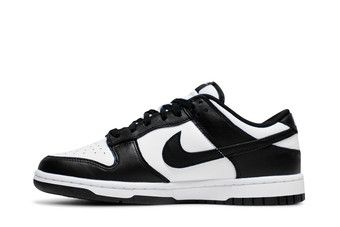 black and white nike low