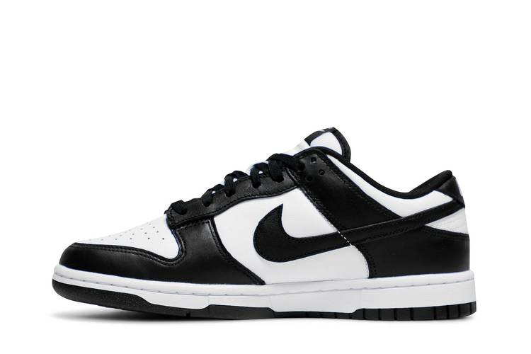 nike dunk lows black and white