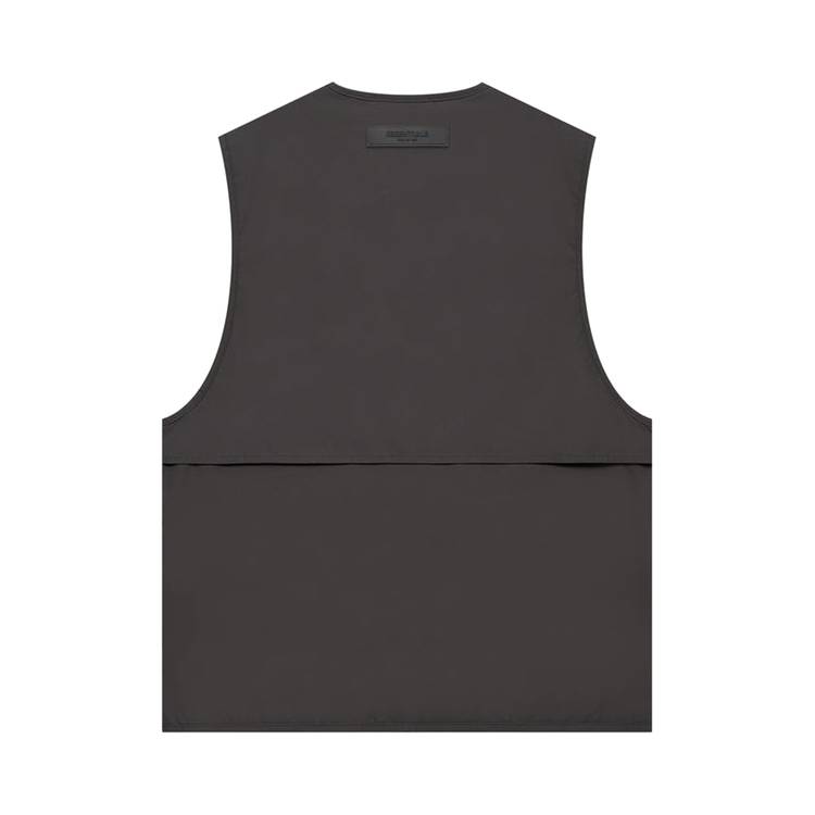 Buy Fear of God Essentials Work Vest 'Iron' - 202BT212020F | GOAT