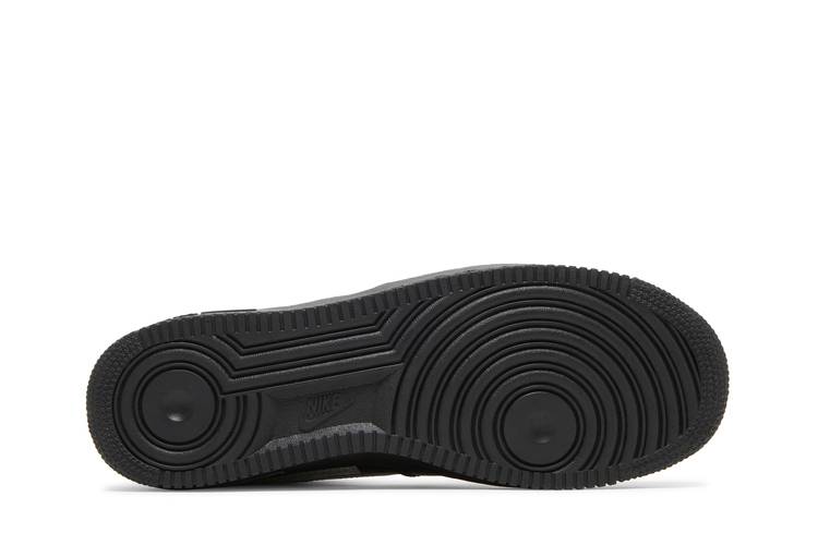 Nike Air Force 1 '07 LV8 EMB Black Silver CT2301-001 Men's Shoes  Sneakers 8.5