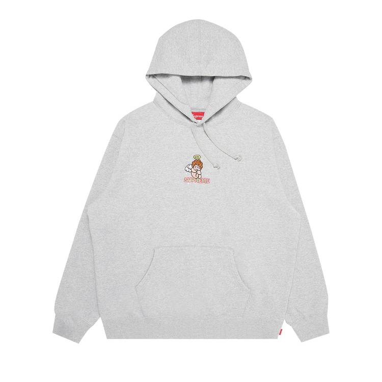 Supreme Angel Hooded Sweatshirt 'Heather Grey'