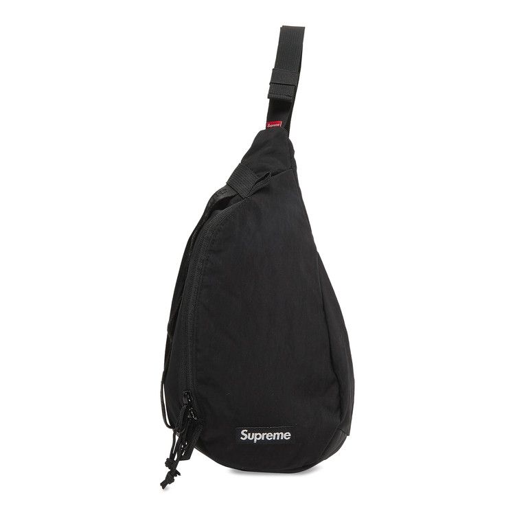 バッグ Supreme 22SS Sling Bag Black Supreme Sling Bag (SS22) - $78