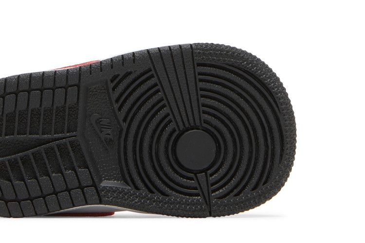 Air Jordan 1 Mid Td Light Curry Cardinal Red