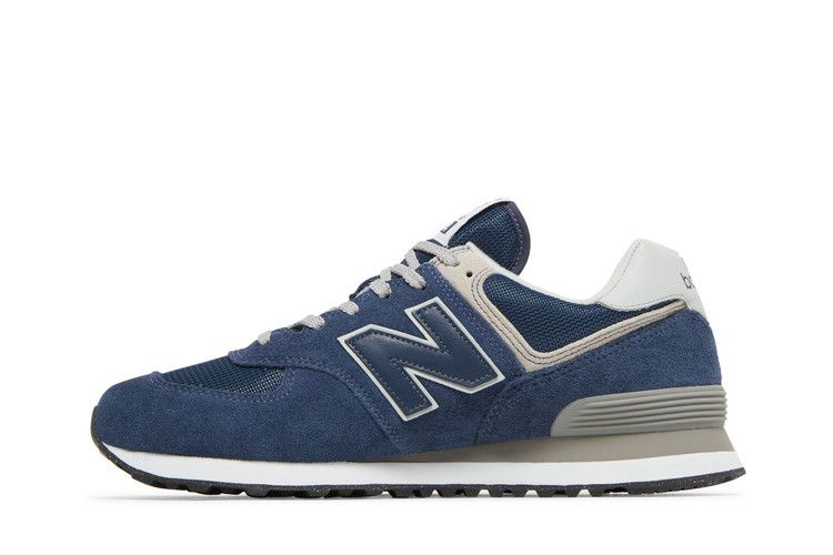New Balance 574 Navy White — foto 4