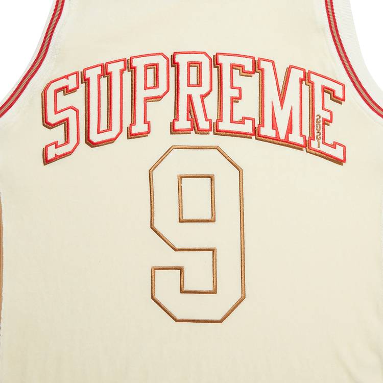 Supreme Terry Basketball Jersey 'Stone'