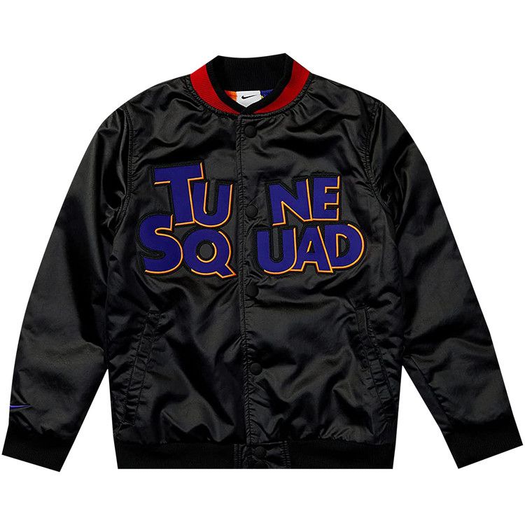 Nike X Space Jam: A New Legacy Tune Squad Varsity Jacket Black/White/Concord