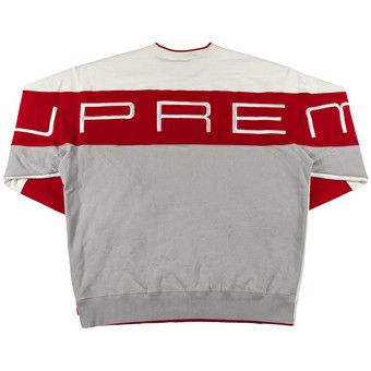 Buy Supreme Stretch Crewneck 'White' - SS22SW71 WHITE | GOAT