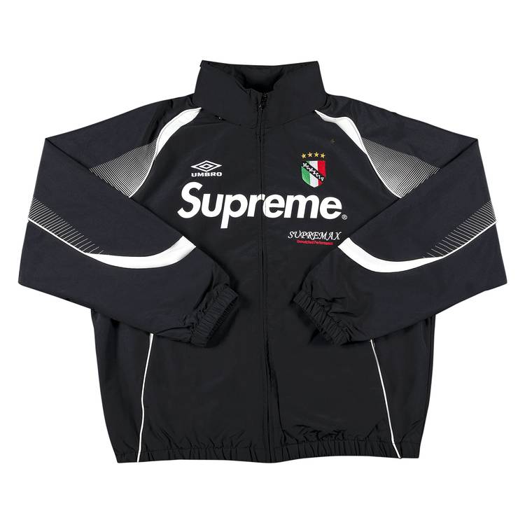 gelijktijdig Herstellen advocaat Buy Supreme x Umbro Track Jacket 'Black' - SS22J74 BLACK | GOAT