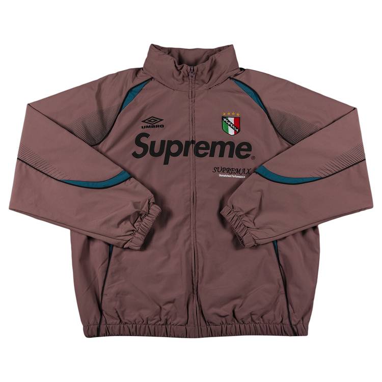 Buy Supreme x Umbro Track Jacket 'Dusty Plum' - SS22J74 DUSTY PLUM | GOAT