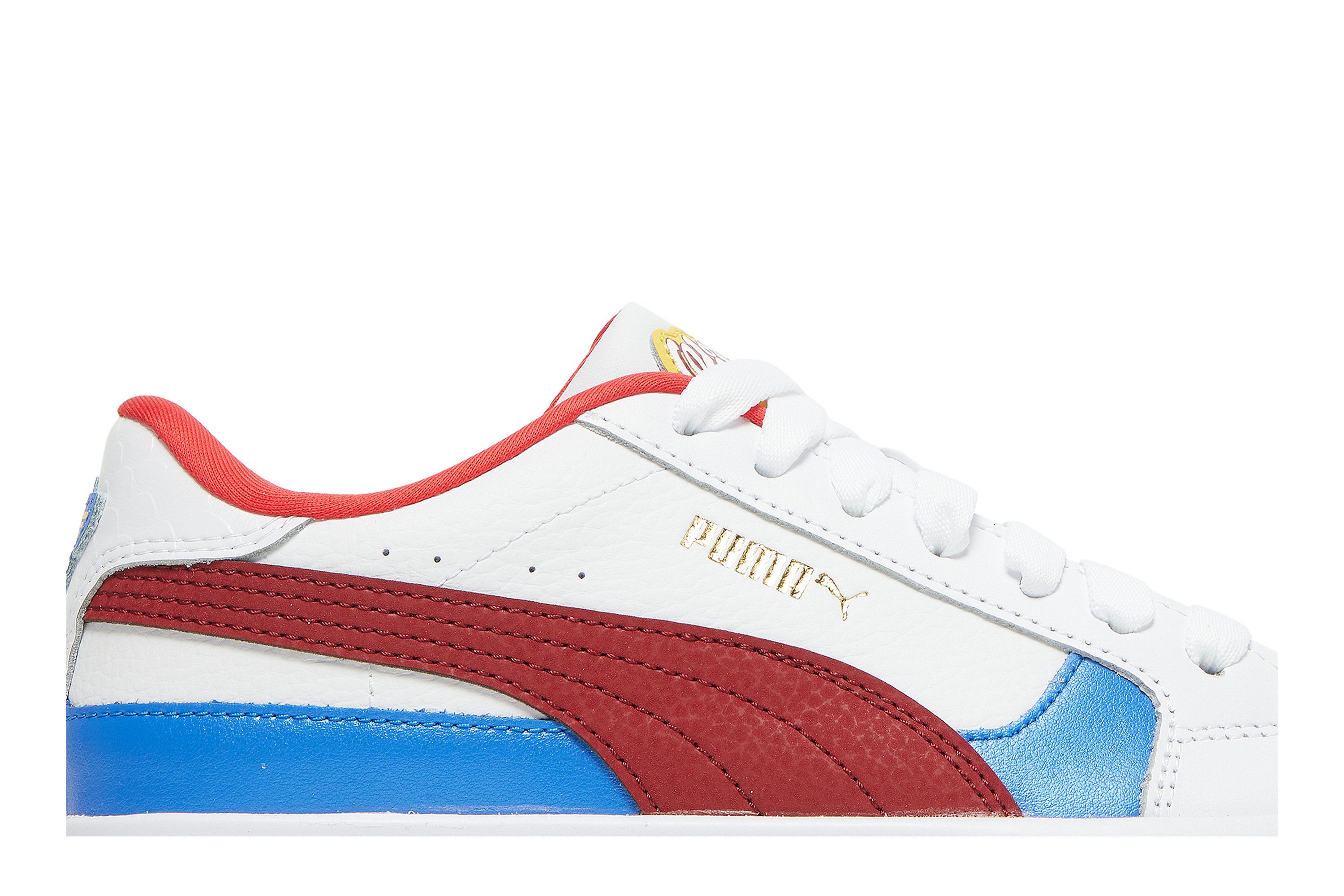 Pre-owned Puma Dc Comics X Cali Star Jr 'wonder Woman' In White