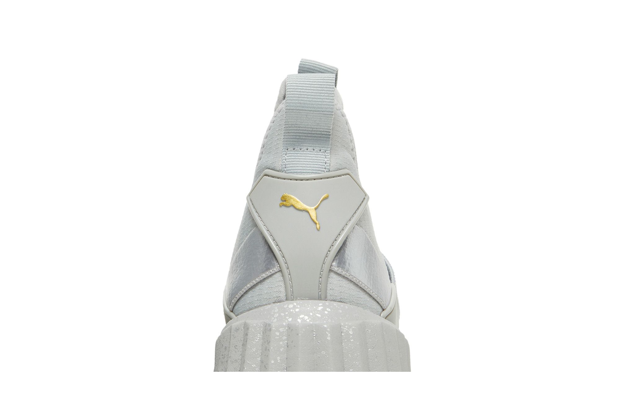 Pre-owned Puma Wmns Defy Mid Metal 'high Rise Silver'