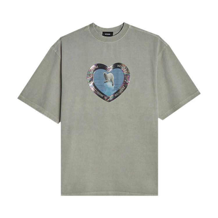 Buy We11done Thermo Sensitive Polar Bear T-Shirt 'Ivory