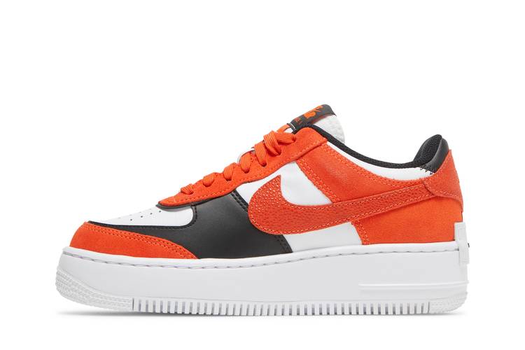 Buy Wmns Air Force 1 Shadow 'Cracked Leather - Rush Orange' - DQ8586 800