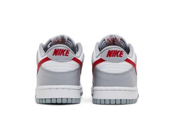 Nike Dunk Low White Grey Red