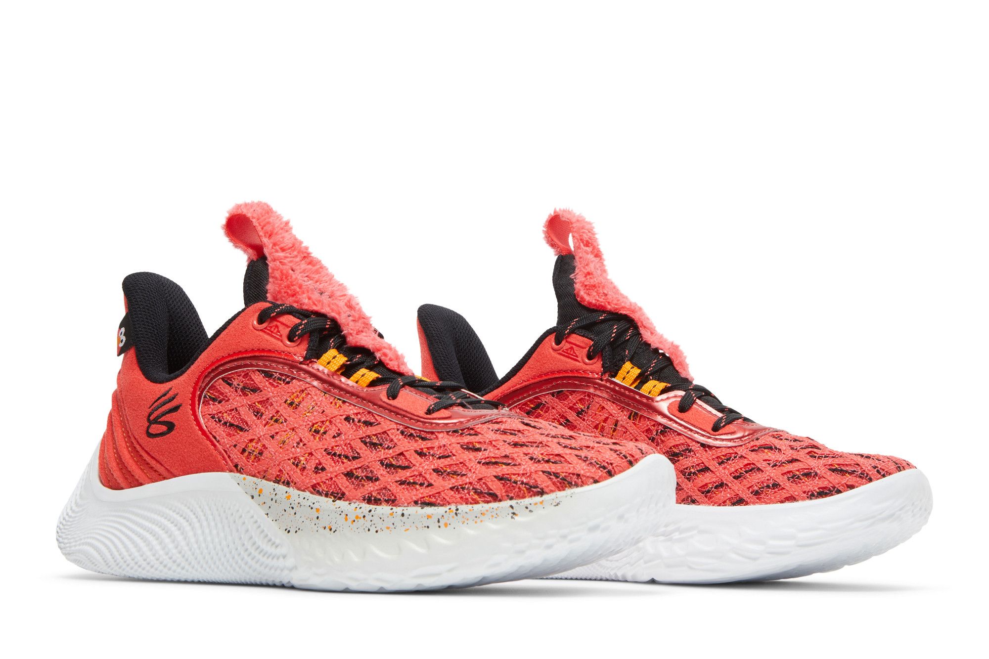 Pre-owned Curry Brand Sesame Street X Curry Flow 9 Gs 'street Pack - Elmo' In Red